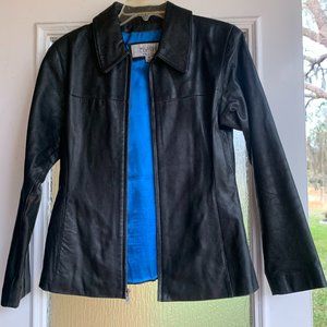 Vintage Wilson's Maxima Black Genuine Leather Jacket Buttery Soft Women's Sz. S